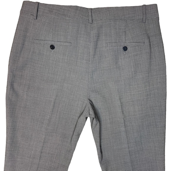 Theory Treeca 2 Geo Classic Cropped Trousers - Picture 6 of 10